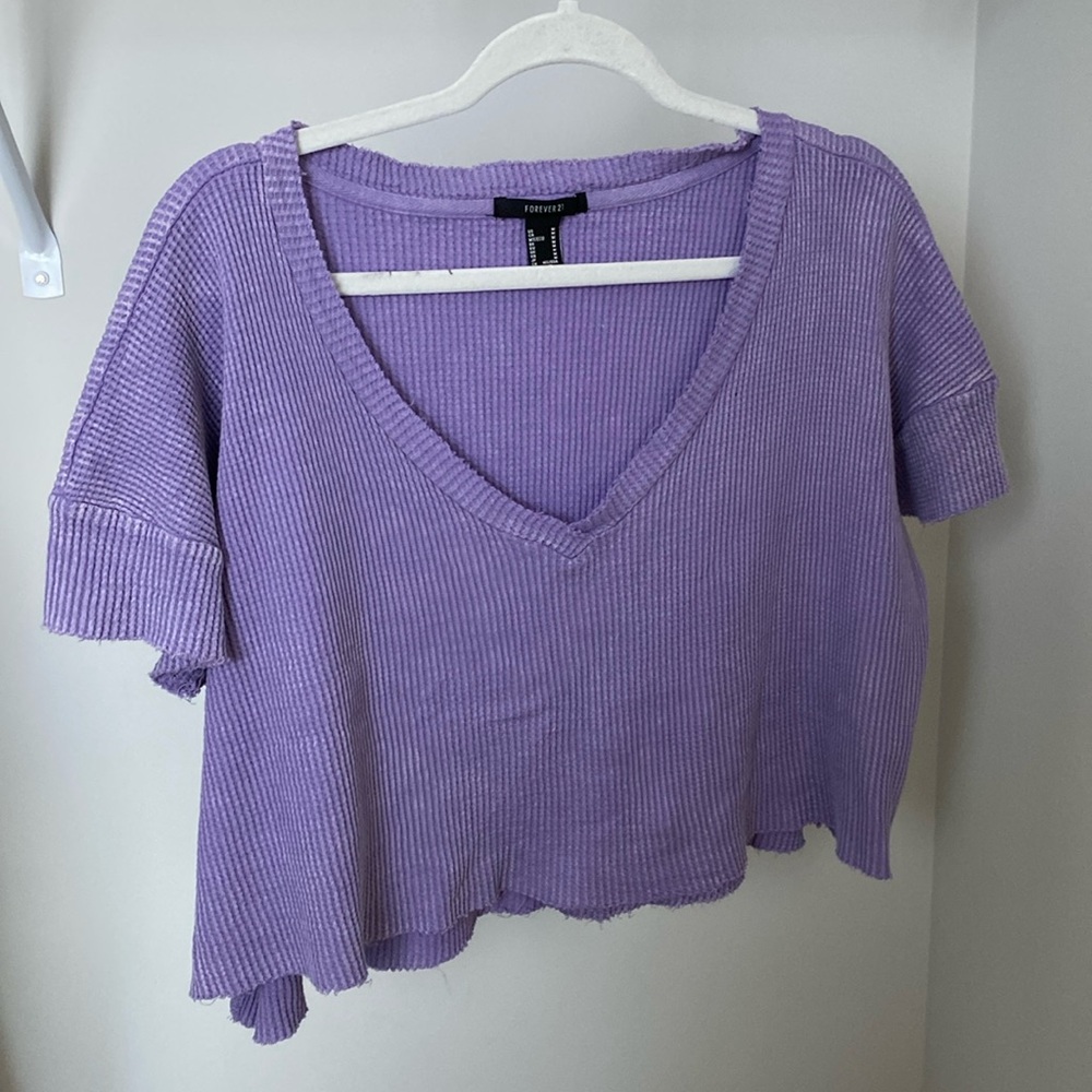cropped tee